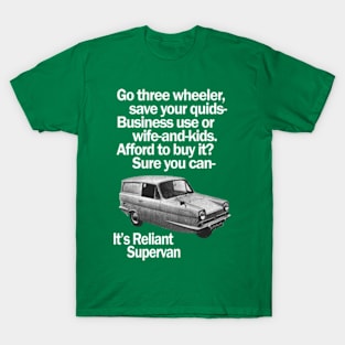 RELIANT SUPERVAN - advert T-Shirt